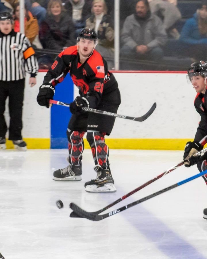 Arver in a NA3HL game with the Butte Cobras (Submitted Photo)