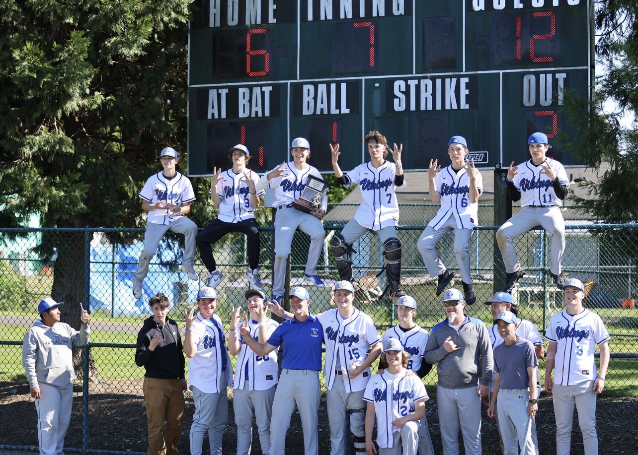 OHS Baseball celebrates district championship (Photo Credit: Alyson Stephans)