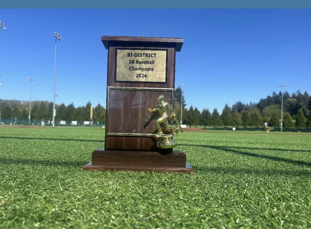  BI-District Championship trophy (Photo: OI Athletics) 