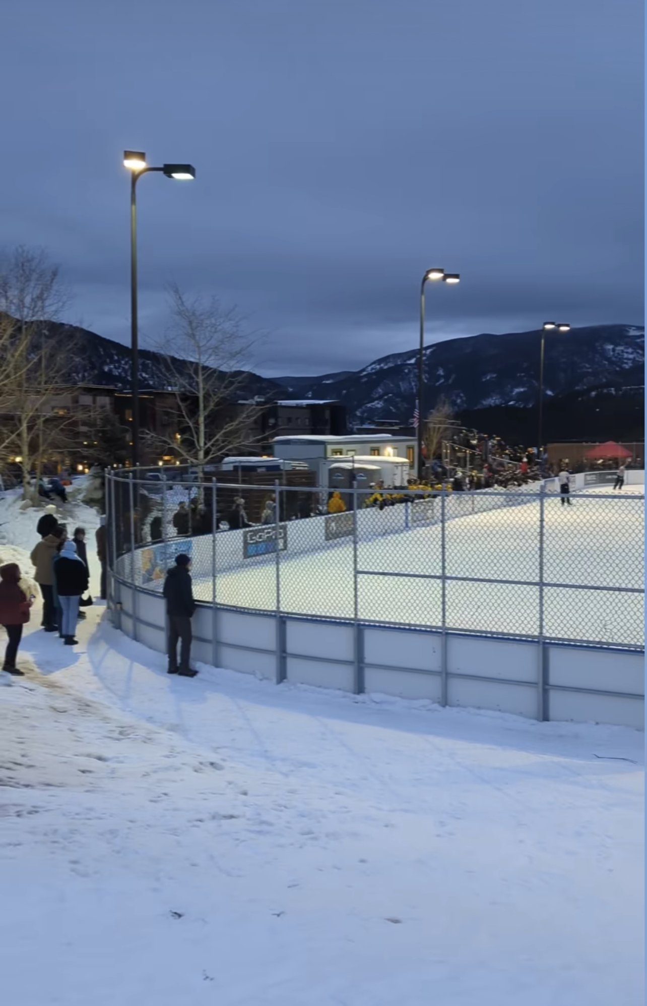  The outdoor rink at the  Big Sky Town Center (Photo: Bozeman Stingers) 