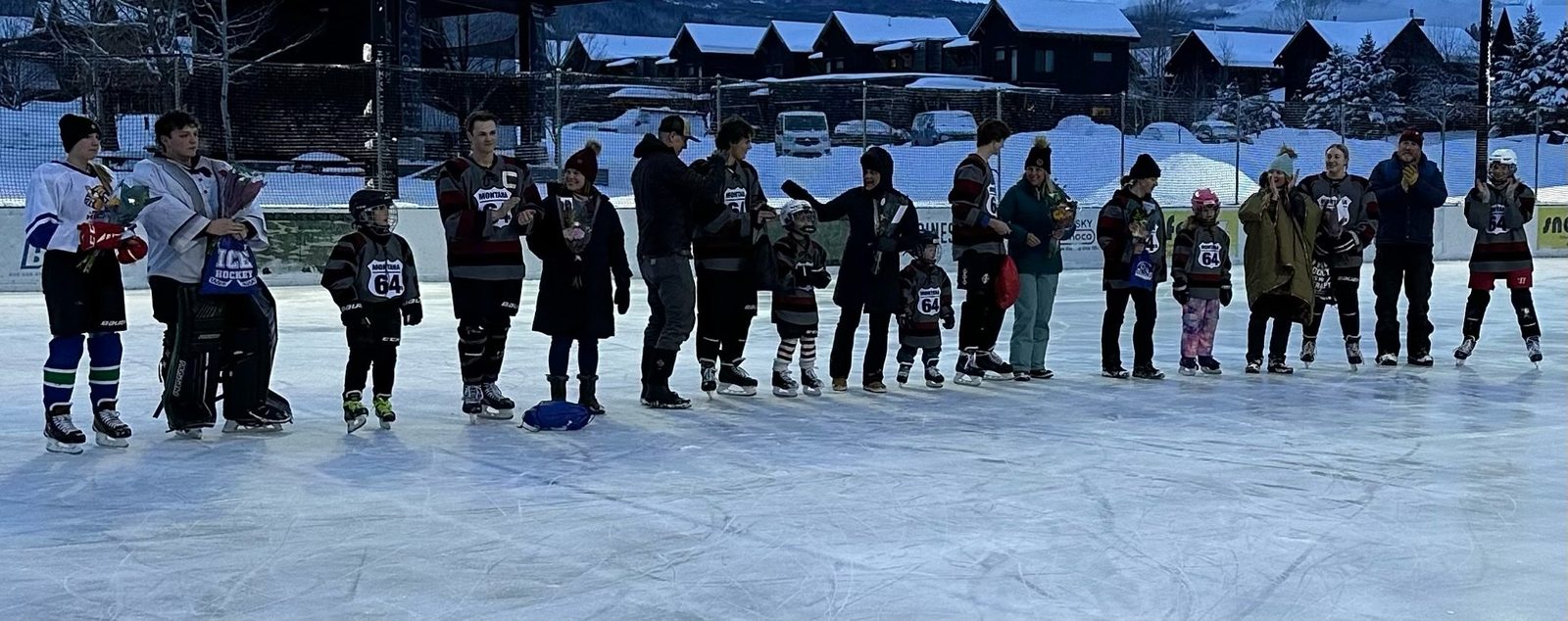 Montana 64s Seniors at the Hockey Event in Big Sky (Submitted Photo)