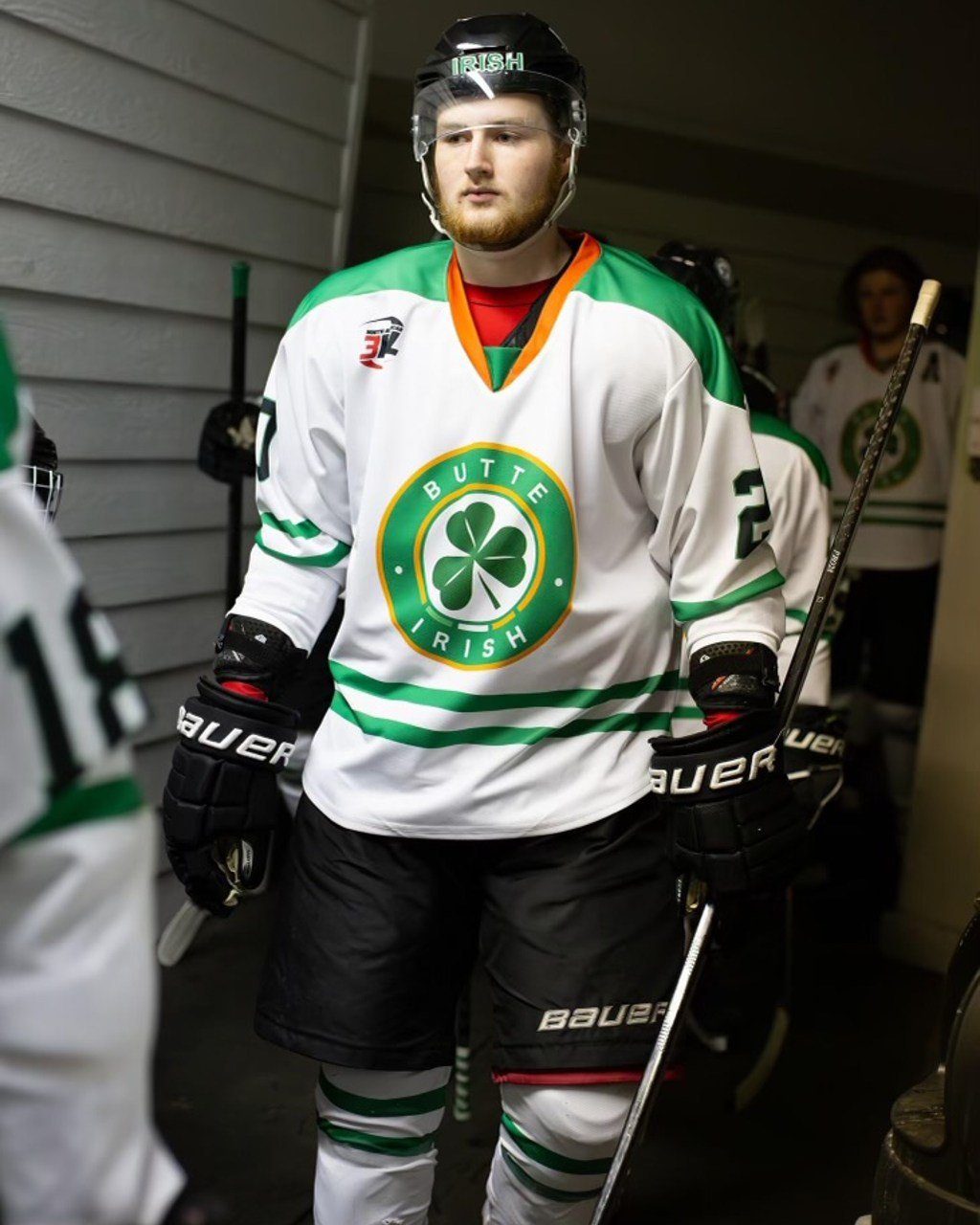  William Clark with the Butte Irish (Photo: Butte Irish) 