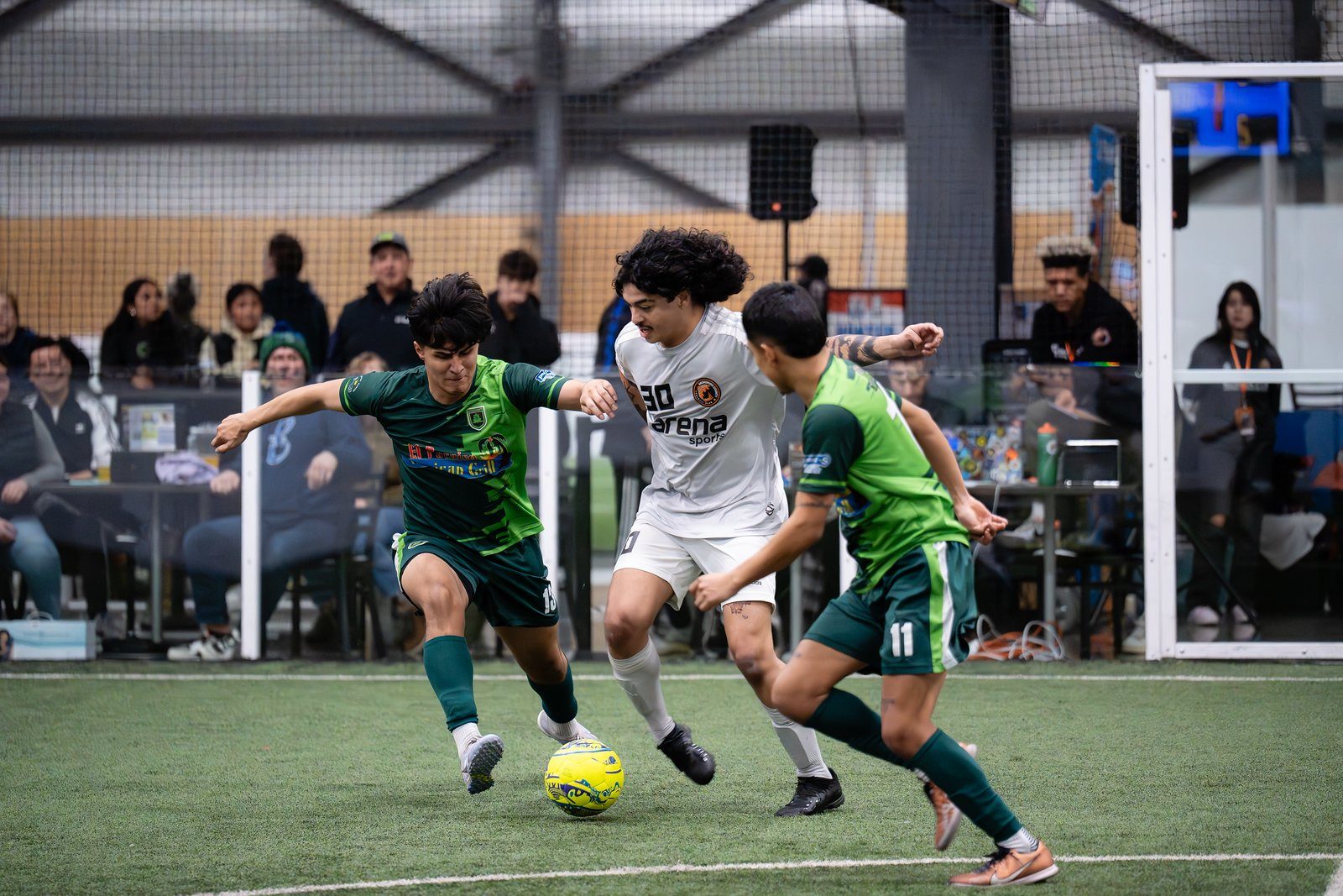 SNOCO FC at a recent home game at Arena Sports in Mill Creek. Photo: Sandra Agbotse Photography