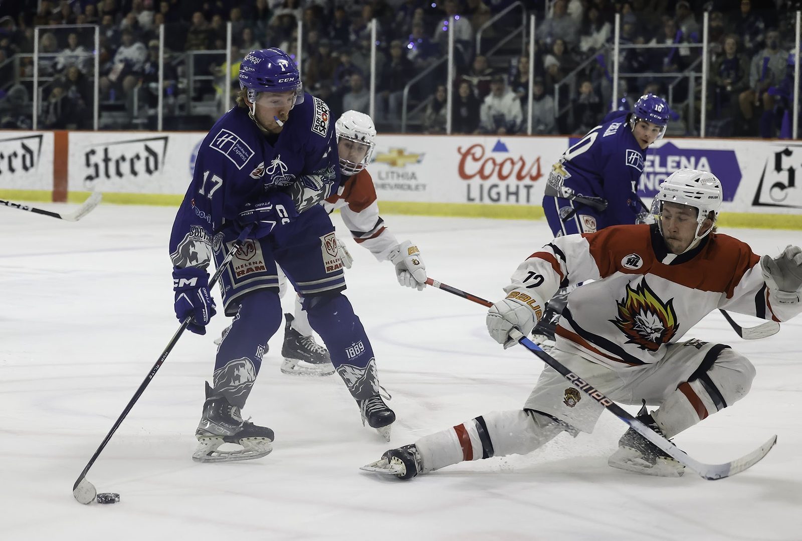 The Helena Bighorns against the Gillette Wild (Photo: Kiera Marshall)
