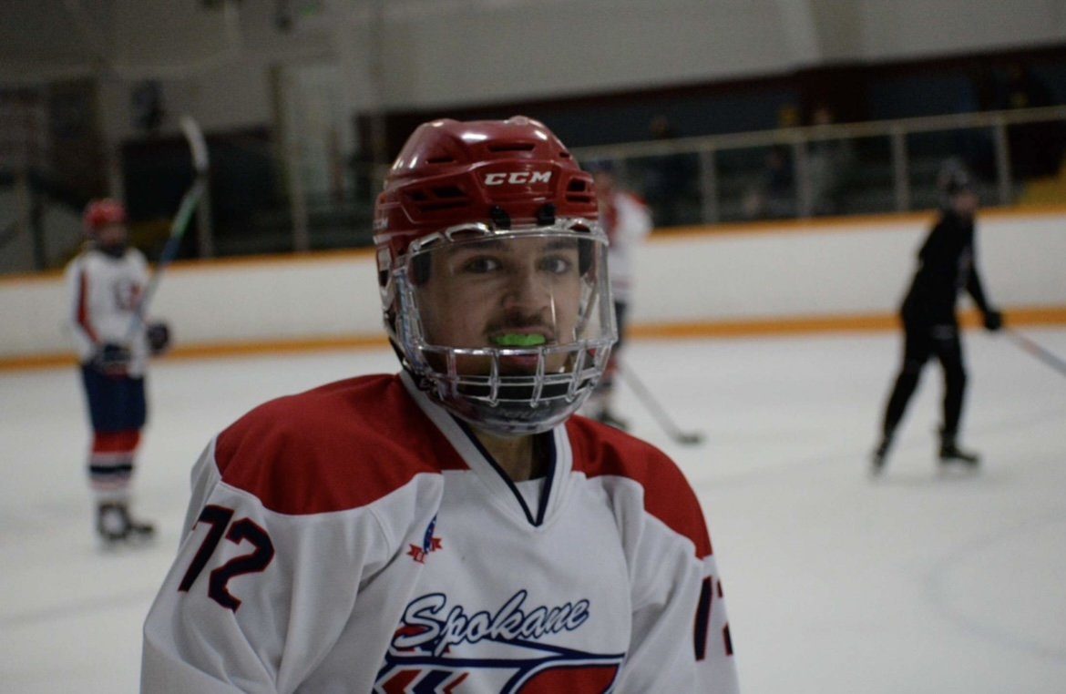  Apitz wih the Spokane Jr Chiefs (Submitted Photo) 
