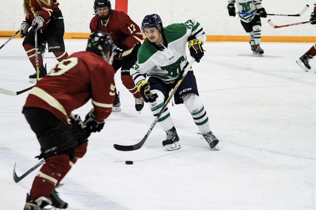 Montana Tech battles the Moose Knuckles in Butte. Pictured: Sam DeMelo (Photo: BnO Photography)
